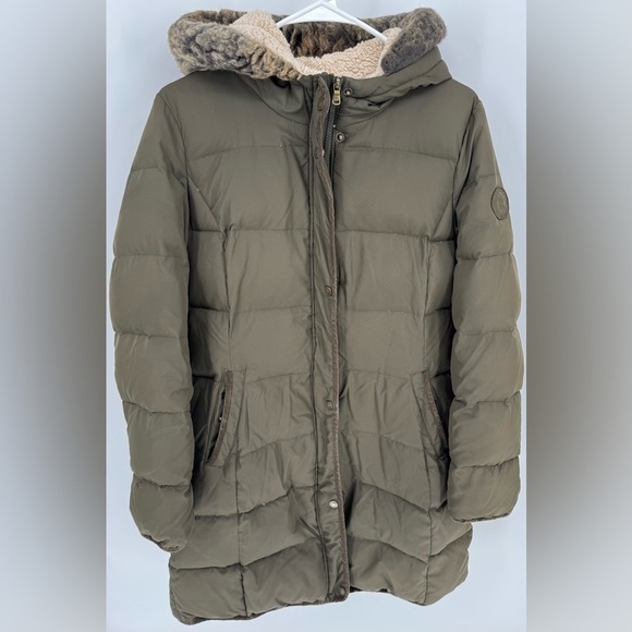 Lauren Ralph Lauren Women's Faux-Fur Hooded Puffer Coat - Picture 2 of 13